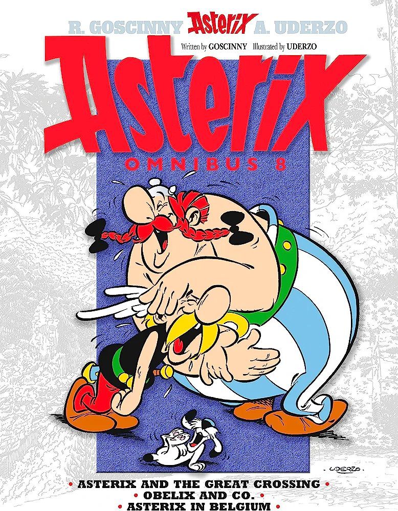 Asterix Omnibus 8: Asterix and The Great Crossing, Obelix and Co., Asterix in Belgium